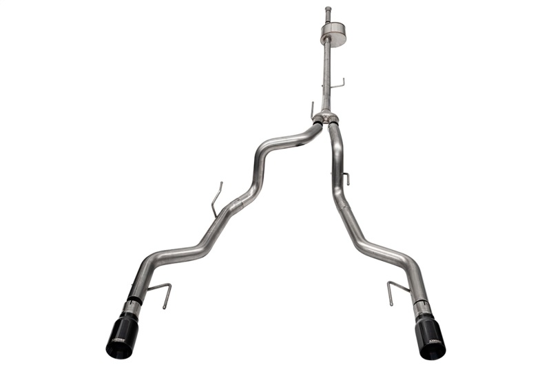 Ford F-150 Performance Exhaust - Dual Rear Exit - CORSA Performance - Xtreme Cat-Back - Black PVD - `22-`25